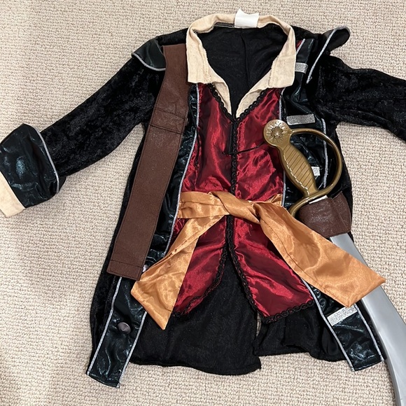 4 Piece Swashbuckler costume - Picture 5 of 6